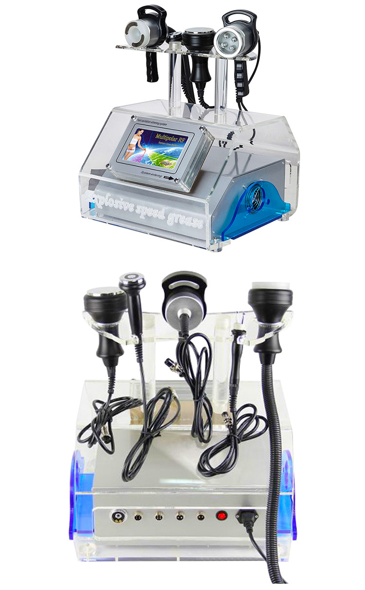 5 In 1 Vacuum Ultrasonic Cavitation Radio Frequency Machine Face Lift Lipo Laser Device