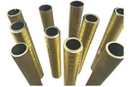 DELLOK 0.5mm Tube Wall Thickness Extruded Fin Tube for Powder Coating/ Galvanizing