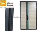 36'' X 84'' Unequal Leaf RH Active Steel Insulated Fire Door For Hotel/ Wood