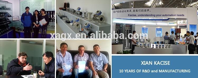 LCD Display Vortex Flow Meter Wear Resistance With 4 - 20mA Output
