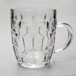 500ml 16.5oz Dimple Beer Glass Mug Dimpled Beer Glass Stein Low Price