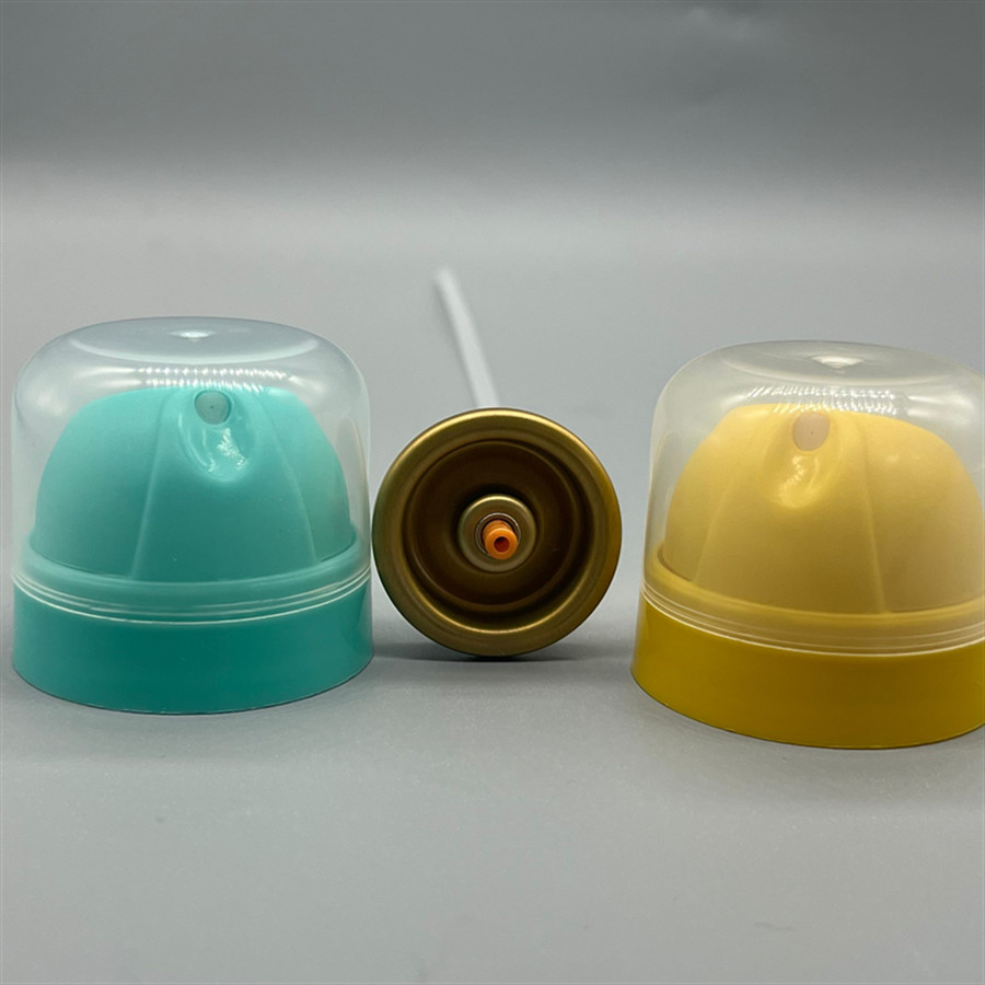 Customizable Branded Deodorant Body Spray Valve for Private Label Collections with Interchangeable Nozzles