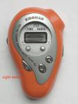 display Pocket Radio With Earphones Flashlight FM Clock 25mm