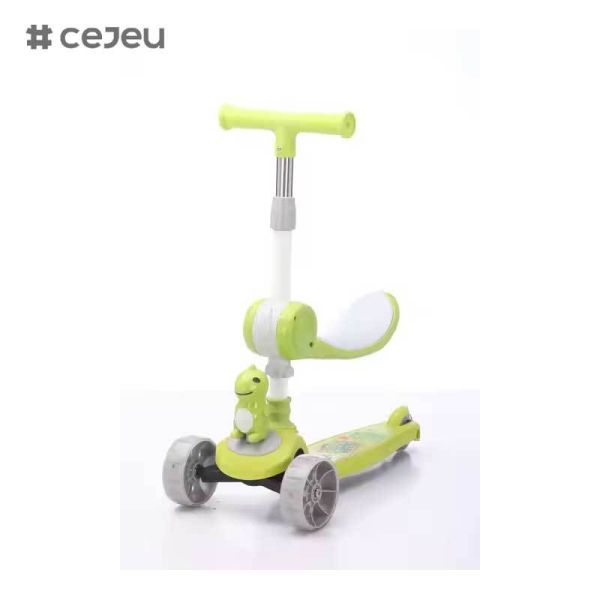 CJ-YCJ-LKB-801 4-in-1 Kids' Tricycles Pedal Vehicles for 1-4 Push Slide Ride on Toy Balance Bike Baby Walker Stroller