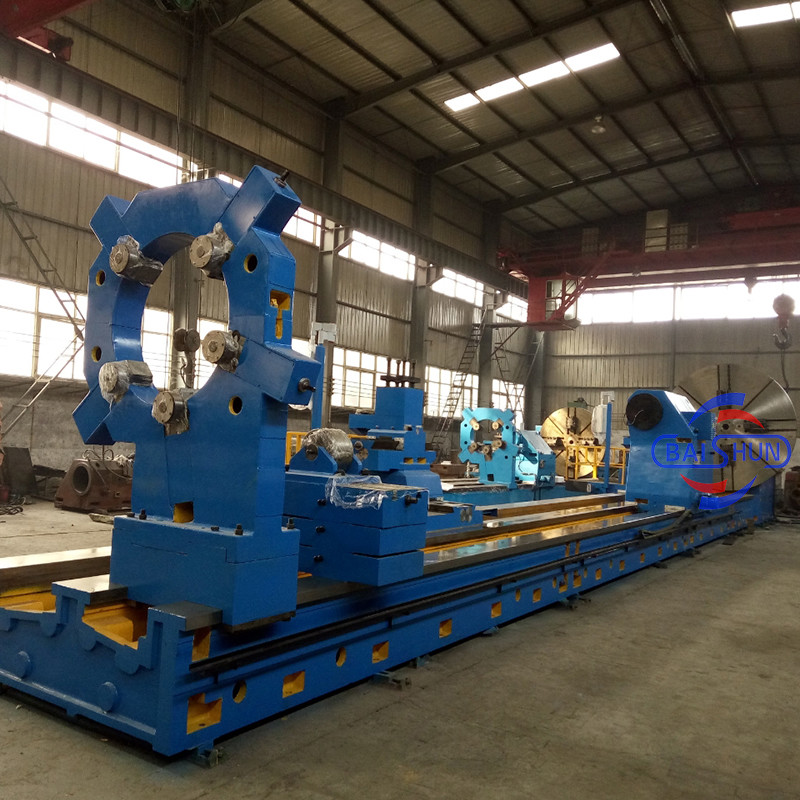 Factory Supply 3150mm Large Diameter Heavy Duty Load Horizontal Metal Turning Lathe