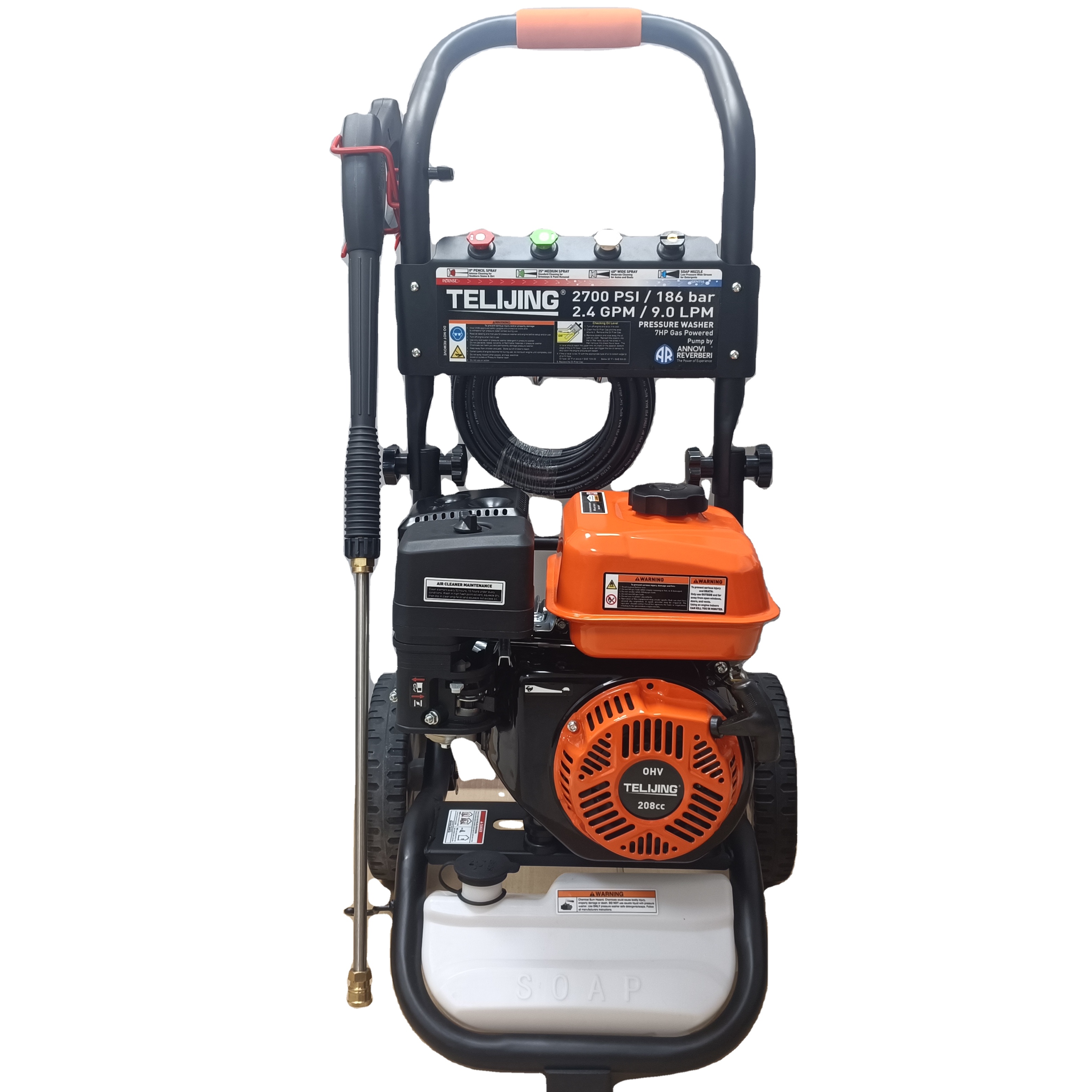 OEM Italian AR Pressure Pump Electric High Pressure Cleaner for Beverage Processing