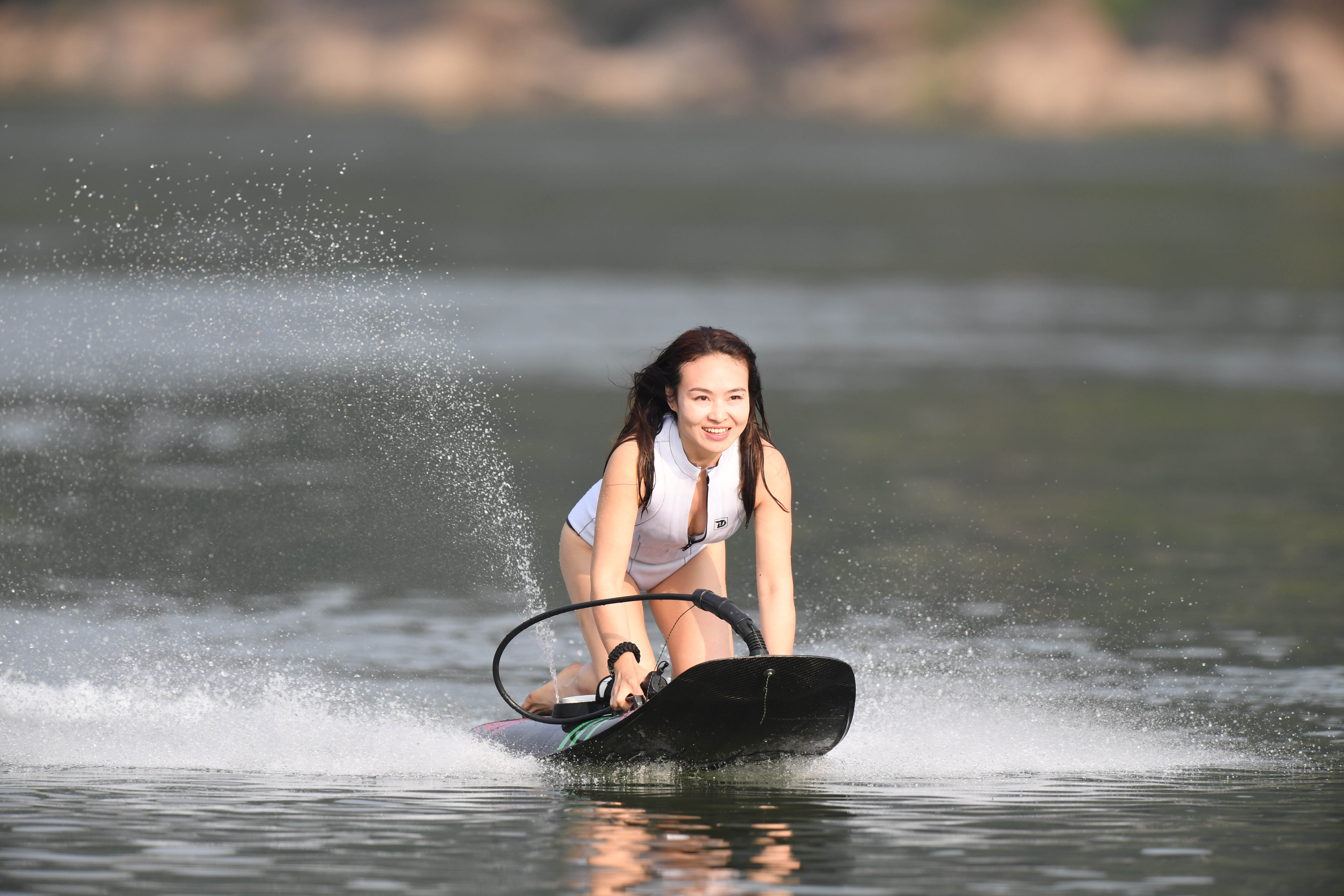 Unisex Wavestorm Moto Support Long Board Surfboards with Flying Motorized Surfboard