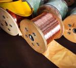 Cu Clad Wire Copper Metal Wire 0.10mm- 4.0mm For Electrical Power Cable
