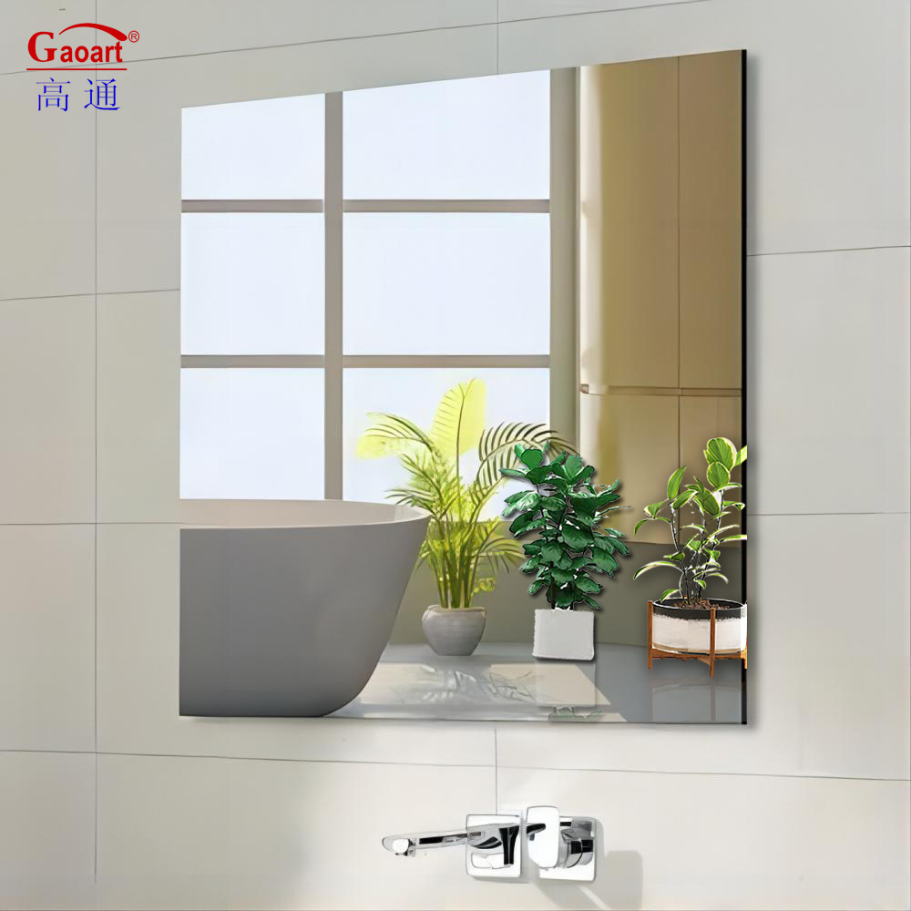 Wall Mirror for Every Day Unbreakable Decorative Magic Glass Bath Bedroom Decoration