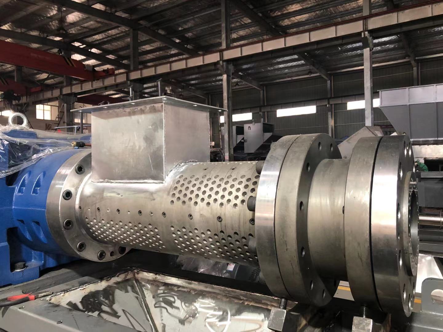 300kg/H Pelletizing Machine For Plastic Recycling Raffia PET Pelletizing Line
