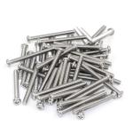 304 Stainless Steel Phillips Round Head Screws 500mm Corrosion Resistant