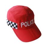 Outdoor Polyester Mens Breathable Baseball Cap Mesh Fabric Red Colour Caps