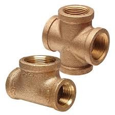 Customized Basic Plumbing Fittings , CNC Lathe Brass Connector For Water / Gas