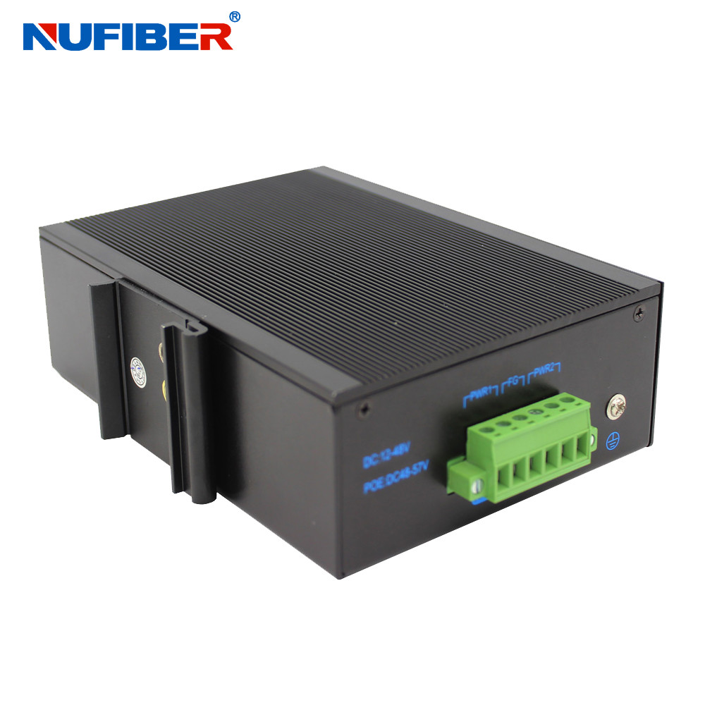 8 Port 100m Unmanaged Industrial POE Switch Ethernet UTP 1000Mbps