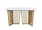 Rockboard Rubber Wood Living Room Nordic Dining Table
