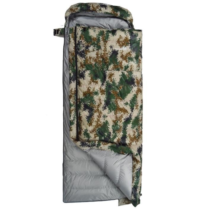 Camouflage Style Waterproof Sleeping Bag , Compact Backpacking Sleeping Bag