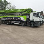Construction Diesel Second Hand Concrete Pump Boom Trucks Used 37m 48m 56m