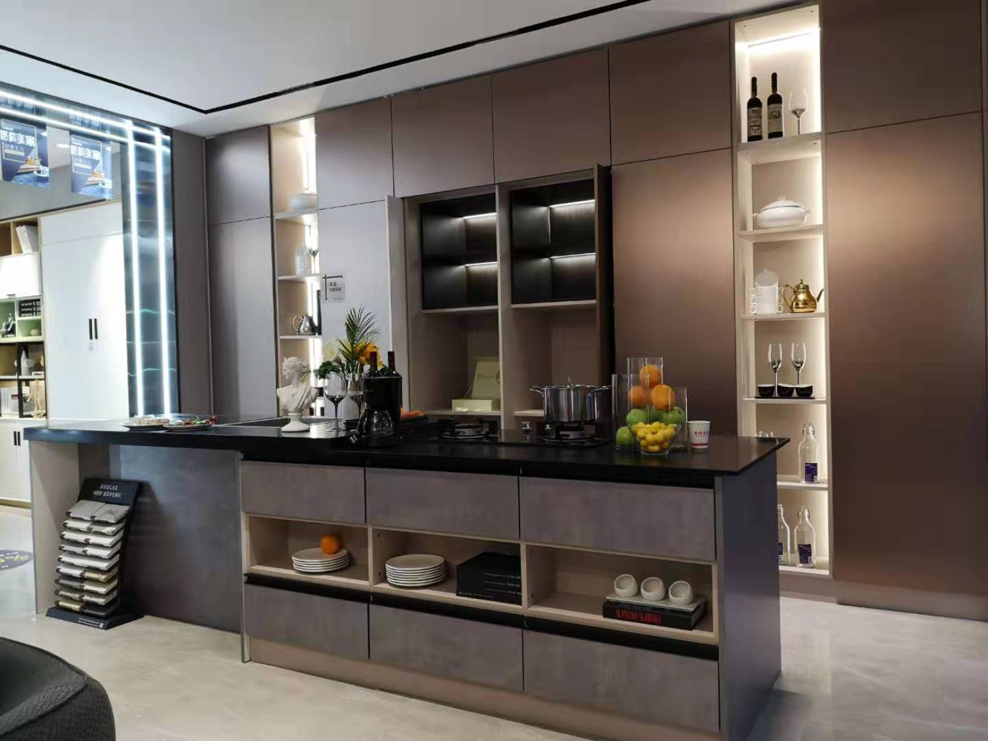 ISO14001 Deep Embossed E0 Uv Coating MDF Wall Panels