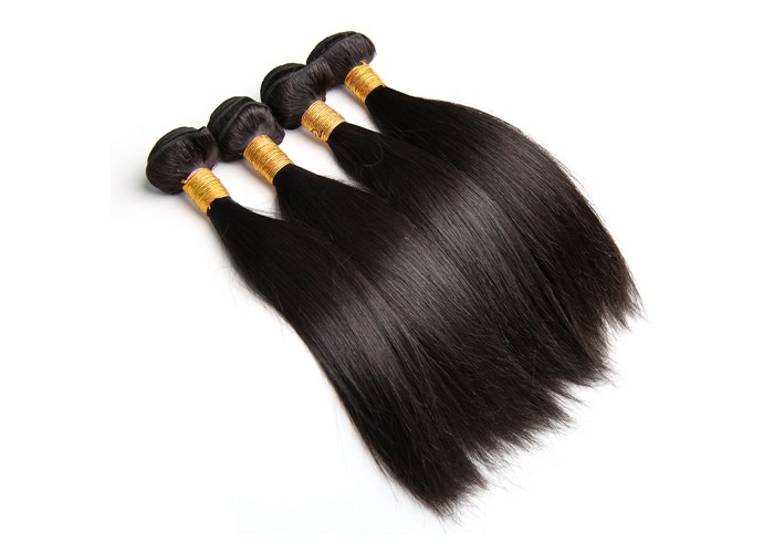 Black Silky Straight 5A Virgin Brazilian Hair 12"-32" , Not Frizzy