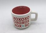Gifts Spot Decal 3d Ceramic Mug In 2 Tone Colors For Valentines ' S Day