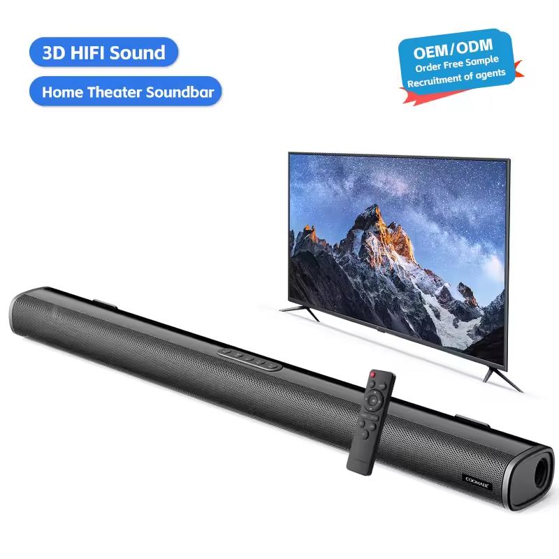 Bluetooth Communication Intelligent Voice Sound Desktop Speaker With Fabric And Clock