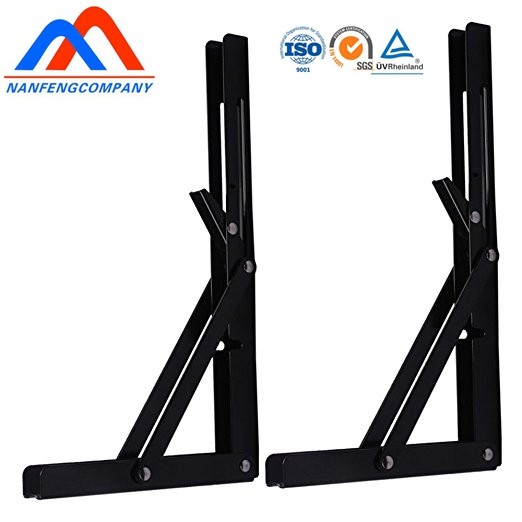 High Carbon Steel Foldable Triangle Sheet Bracket with Hot Galvanized Material
