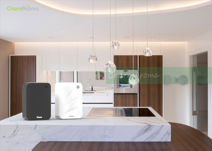 Commercial Hotel Scent Diffuser 300 CBM Plastic Retail Scent Machines