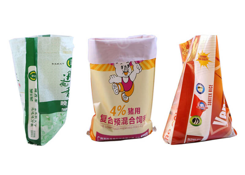 25 Kg Gravure Printing Poly Woven Bags , PP Bags For 15 Kg Packaging