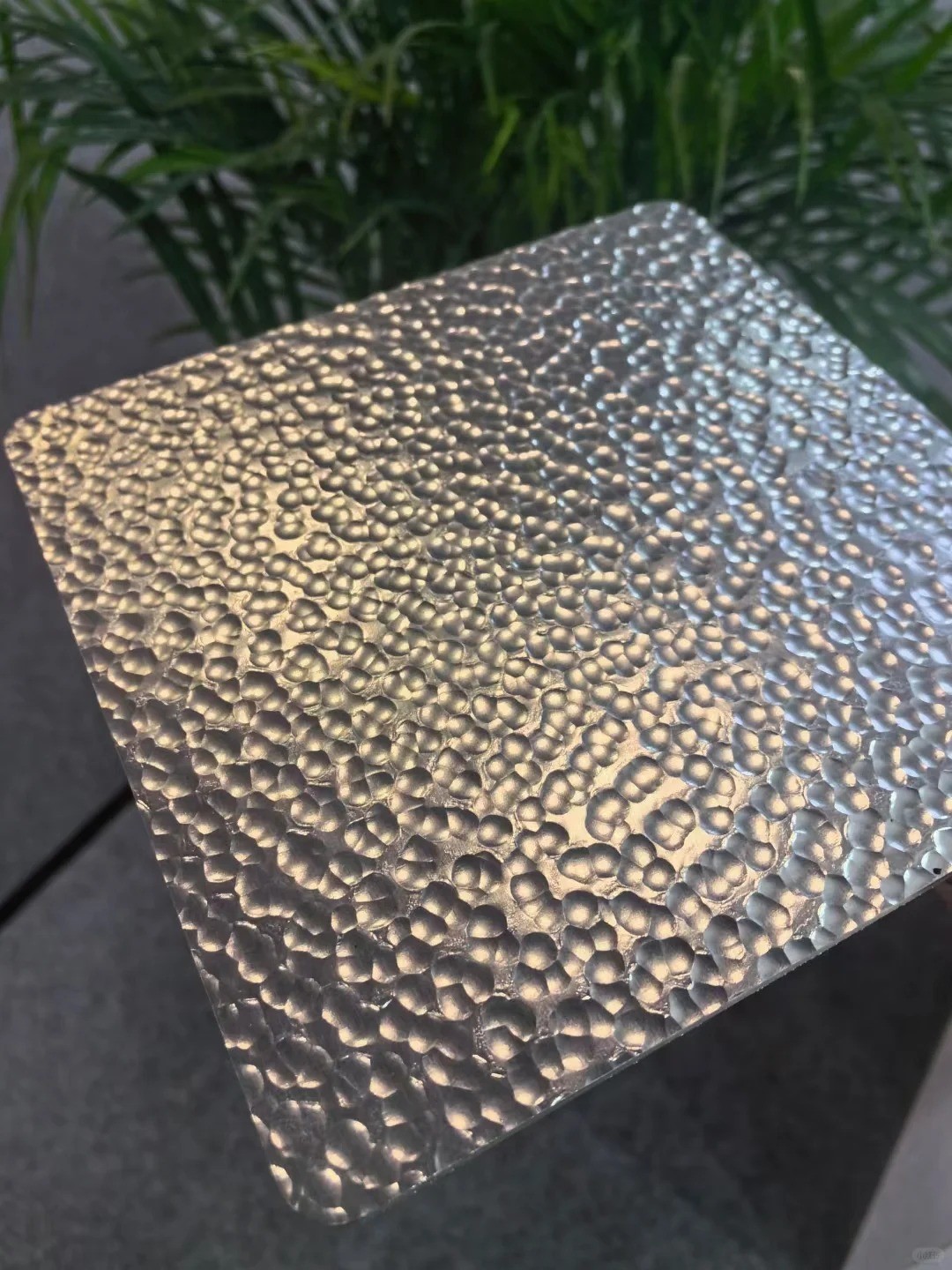 Silver Metal Sheet Hammered Texture Finish Decorative Stainless Steel Wall Panels and Ceiling Cladding