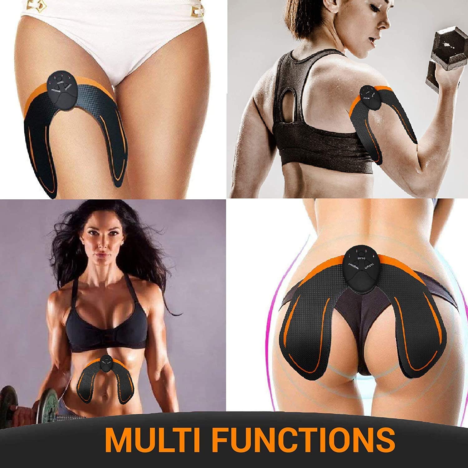 Hip And Buttock Pad Adjustable 4 Modes Ems Hips Trainer Muscle Stimulation