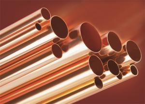 China JISH3300 Straight Copper Tube , CU DHP Air Conditioning Pipe wholesale