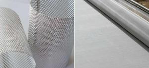 China 0.04mm Wire Dia Stainless Steel Wire Mesh Panels Twill Weave Customized Length wholesale