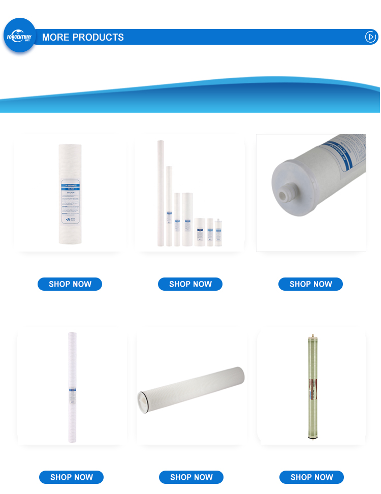 20inch UDF Coconut Shell Granular Activated Filter Cartridge for Producing Fresh Water
