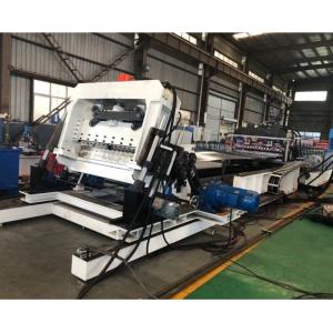 China 1-4mm Thickness Grain Storage Metal Steel Silo Corrugated Sidewall Roll Forming Machine wholesale