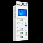 5 Doors 3 In 1 Usb Cable Phone Charging Station Locker For Restaurant Wall