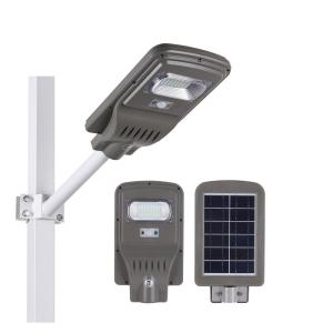 China 7000K 60 W 90 W 120 W Solar Garden Street Light 90° Beam Angle wholesale
