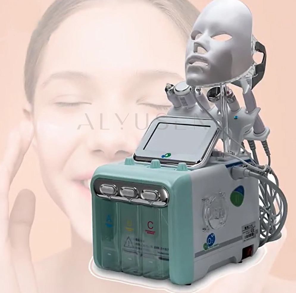 Anti Wrinkle Hydrafacial Aqua Peeling Machine Beauty Skincare 8 In 1