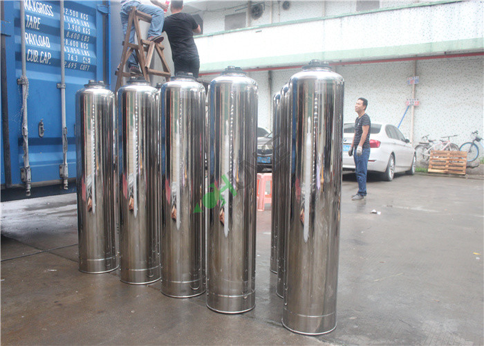 SUS316 SUS304 Stainless Steel Water Tank Water Filter Housing