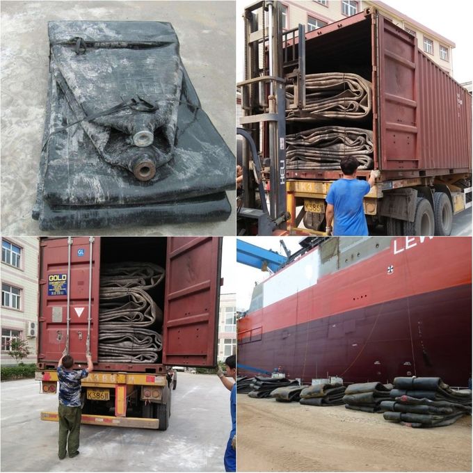 High Damping Capacity Marine Rubber Airbag Customized Design ISO9001 Approved 6