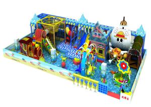 China Big Kids Indoor Playground Equipment With Trampoline Jumping wholesale