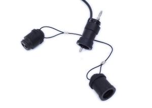 China High Sensitivity Geophone Connector / Double Ends Kooter Connector wholesale