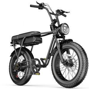 China Max Speed 30-50Km/h Disc Brake Electric Fat Tire Bike 48V 400W Motor Ebike wholesale