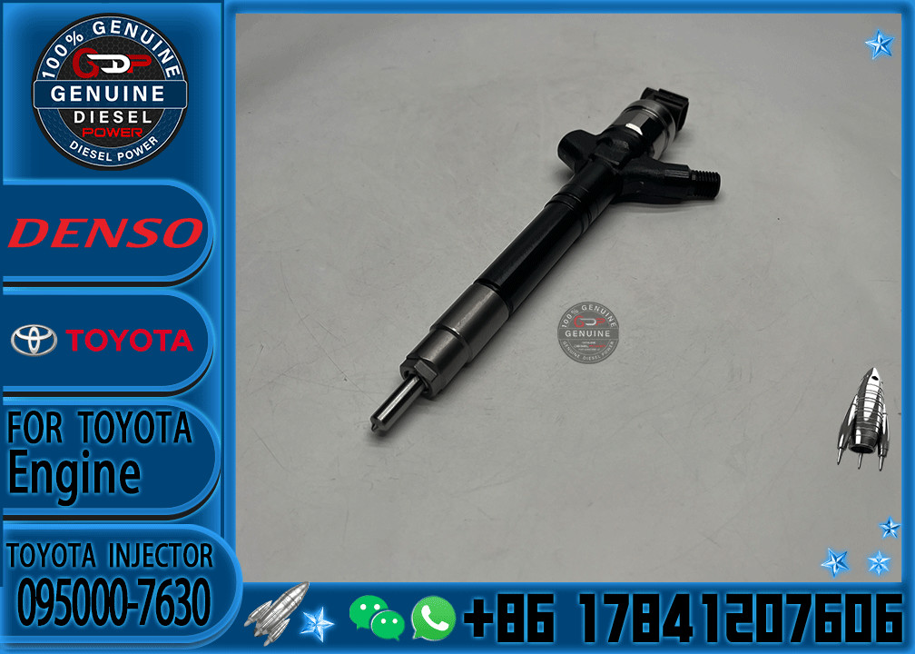 Diesel Fuel Engine Injector 095000-7630 23670-0R170 Engine High Pressure Pump Engine Injection Injector 095000-7630