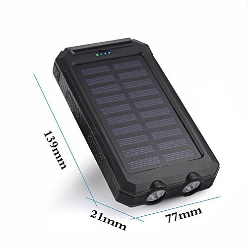 OEM ODM Solar Powered Power Bank 10000mah Solar Powerbank With Li-Polymer Battery