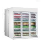 Supermarket Refrigerated Showcase Glass Door Cold Room