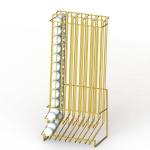 2 Layers Sport Equipment Racks Overall Welded Structure
