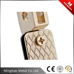 Classical style matel wallet accessories for leather bag,59.29*15.33mm wallet