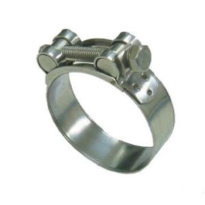 China Double Bolt Clamp , Din2817 Safety Clamp Steel Extrusion Technology wholesale