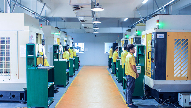 cnc milling machine parts name