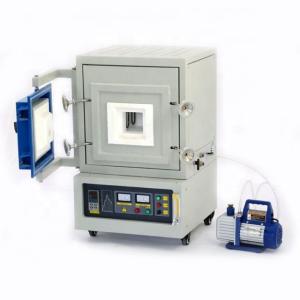China Super Mini 1400C Electric Vacuum Atmosphere Furnace High Temperature SiC Rod Heating wholesale